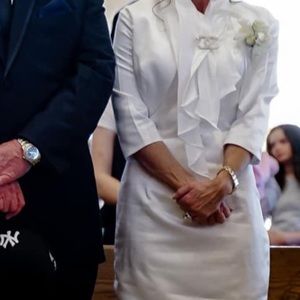 Mother of the bride church  2 piece  suit dress